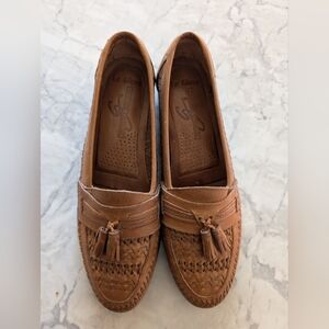 Giorgio Brutini Brown Tassel Loafers, 9